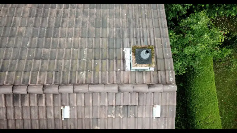 Dachkontrolle-Dachinspektion -Dachkähnel-Check mit Drohne